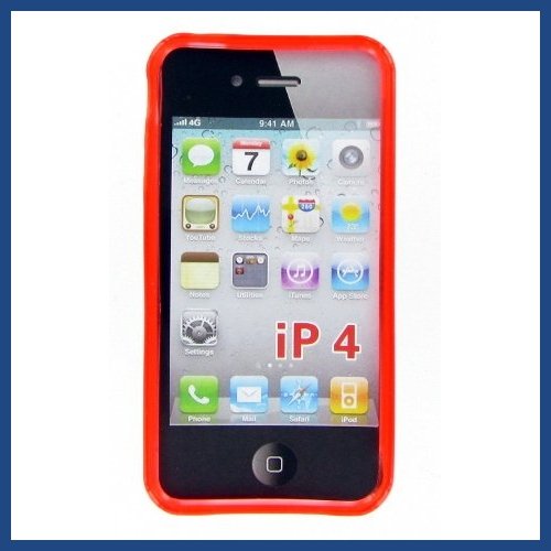 Apple iphone 4 Red Case