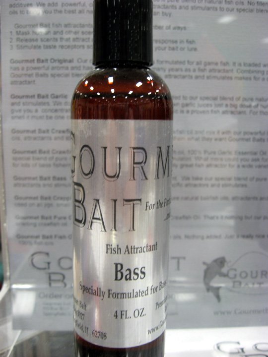 Gourmet Bait Bass Fish Attractant/Scent 4 oz.