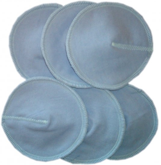 CONTOUR flannel Cloth WASHABLE Reusable Nursing PAD NEW
