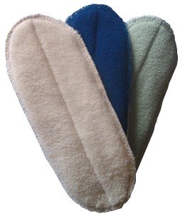 3 *NEW* Fleece/Terry/PUL menstrual AIO PADS cloth SOFT!