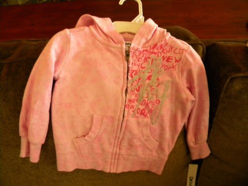 DKNY 2T Girls Hoody Cute!!!