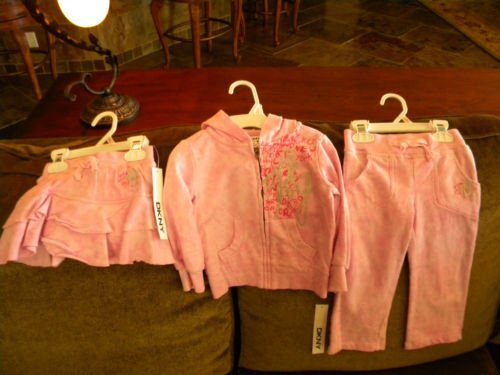 DKNY 2T Girls Set Cute!!!