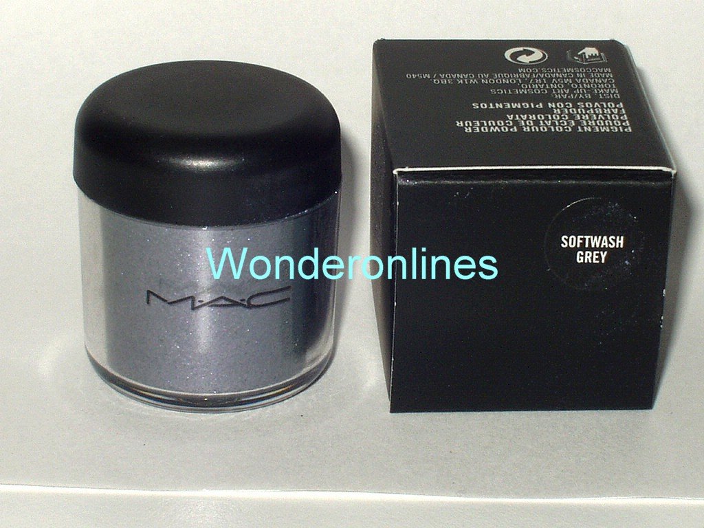 NIB FULL SIZE MAC Cosmetics Pigment Softwash Grey
