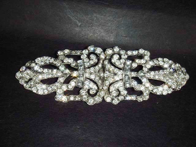 Bridal dress vitntage style Rhinestone Brooch pin Pi242