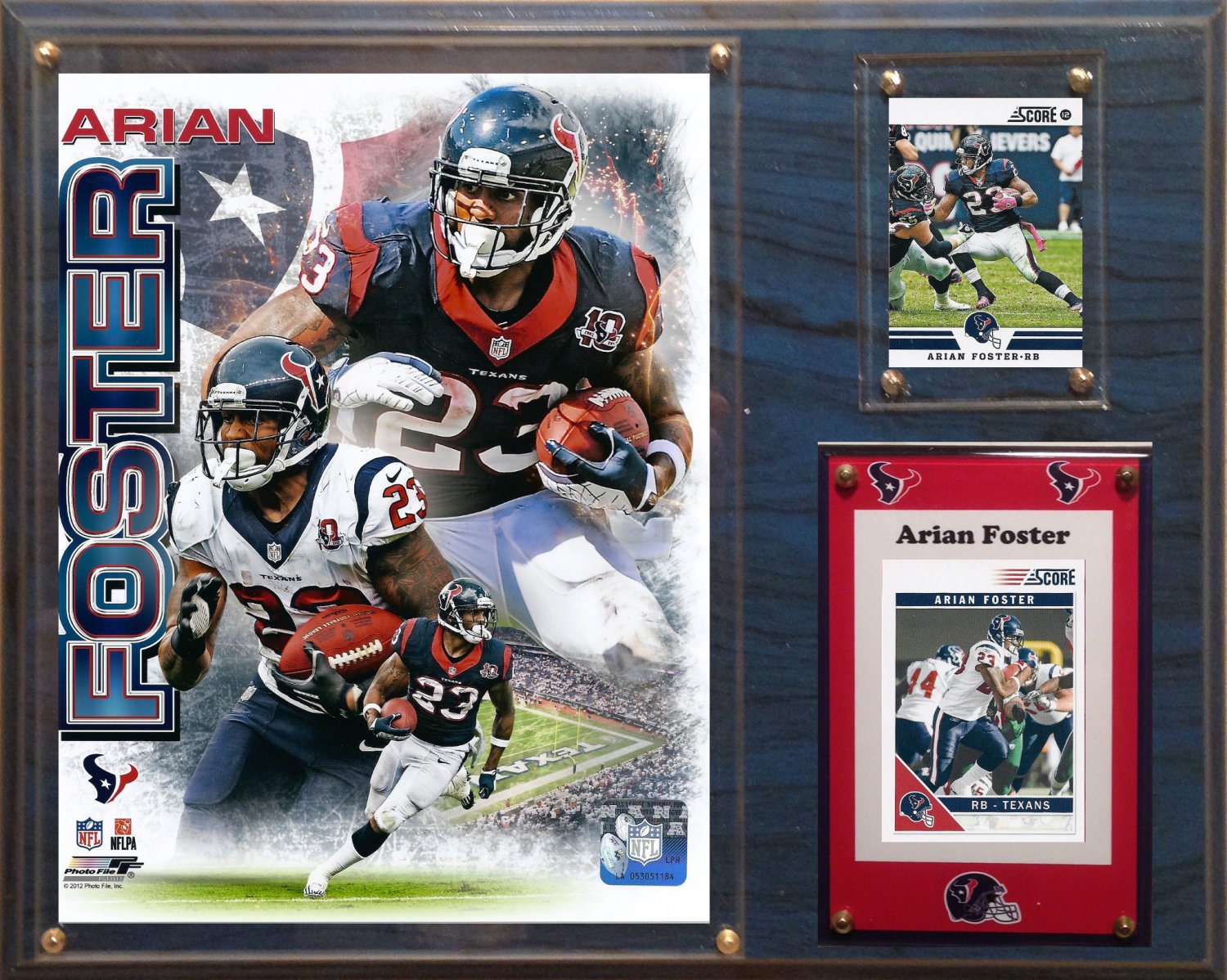 Arian Foster Houston Texans Photo Plaque