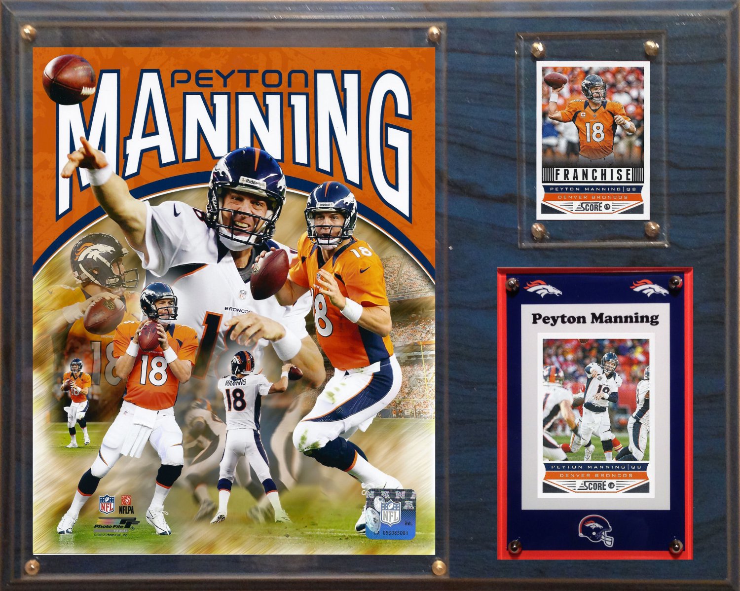 Peyton Manning Denver Broncos Photo Plaque