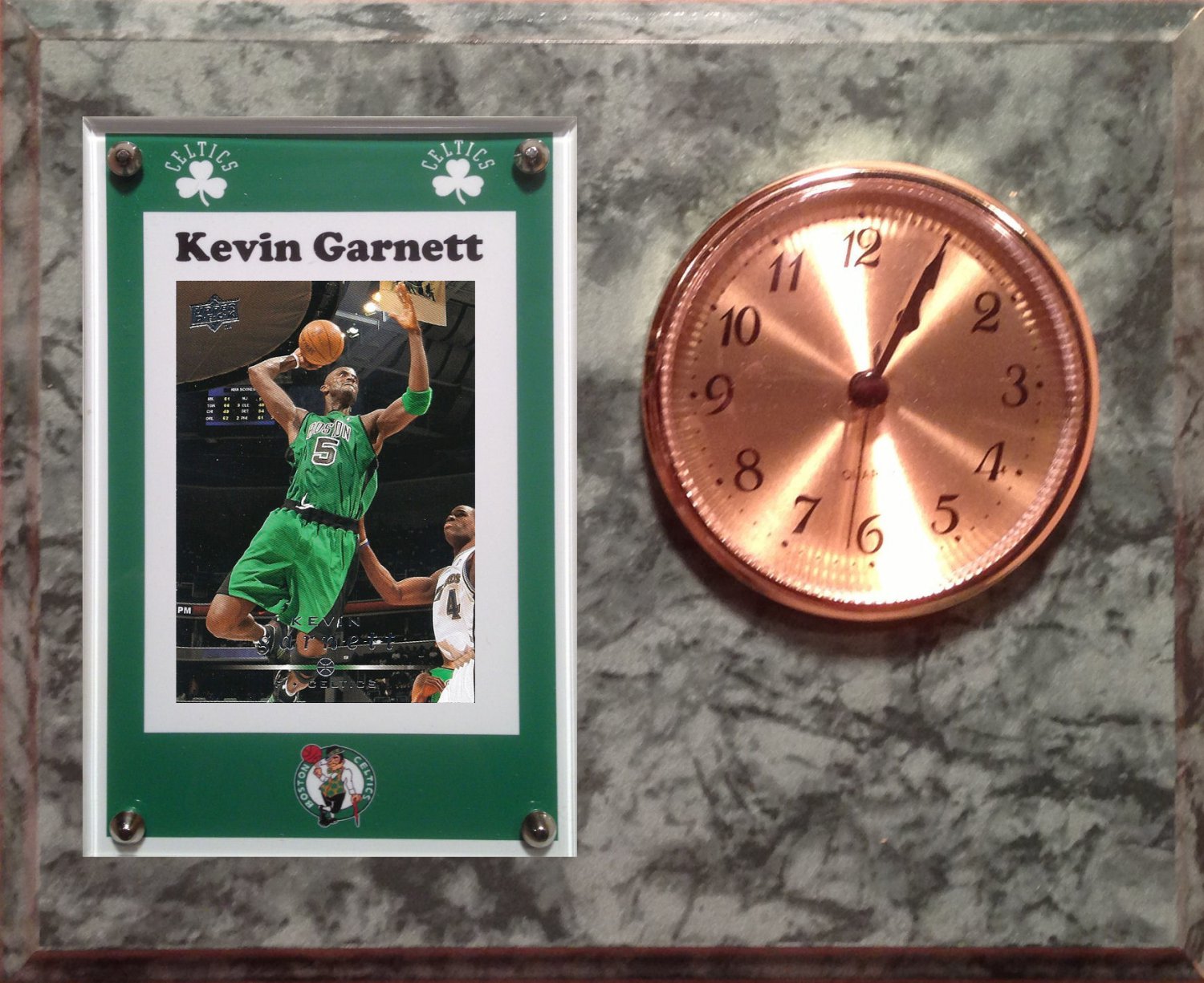 Kevin Garnett Boston Celtics clock.