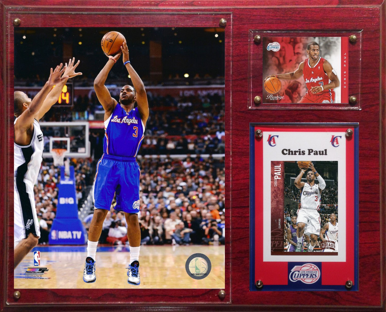 Chris Paul Los Angeles Clippers Photo Plaque.