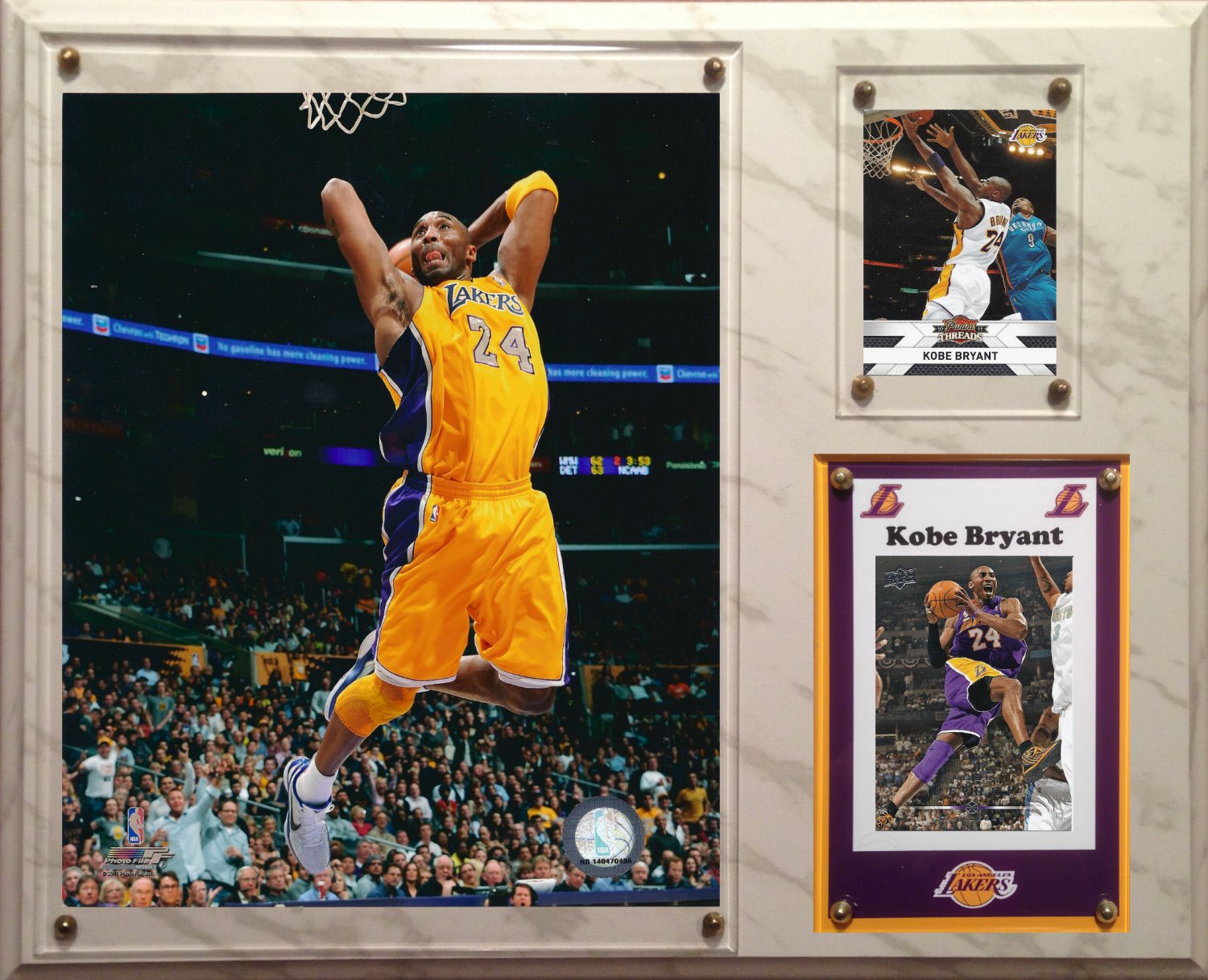Kobe Bryant Los Angeles Lakers Photo Plaque.