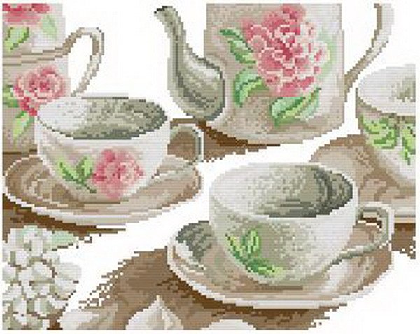 Rose Tea Service
