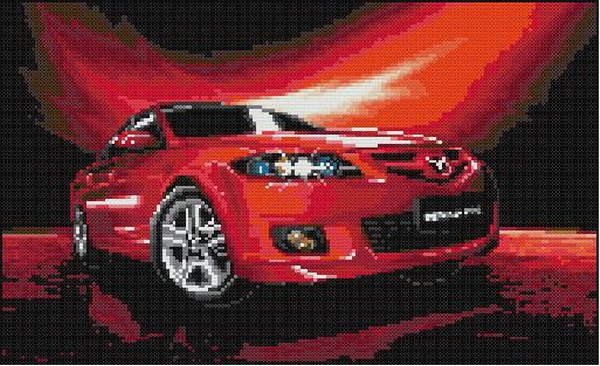 Red Mazda