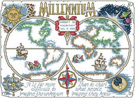 Millennium World Map