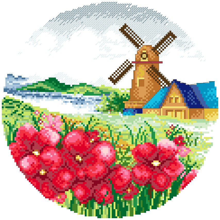 Farm in Spring