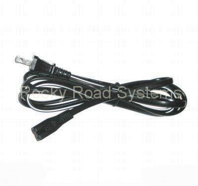 2 Pin AC Power Cord for Yamaha MD8 Recorder