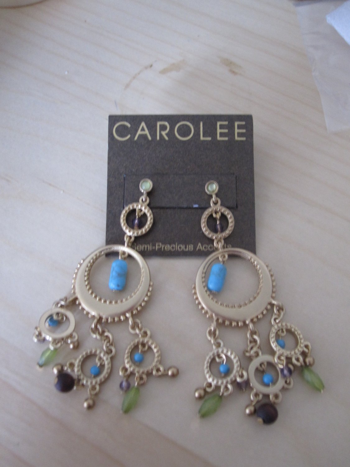 Carolee Earrings w/ Crystals