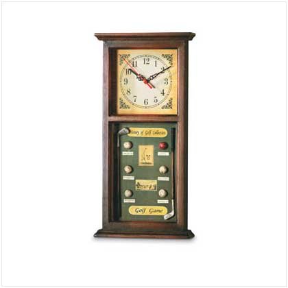 History Of Golf Clock - 35133