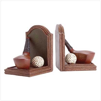Golf Book Ends - 31870