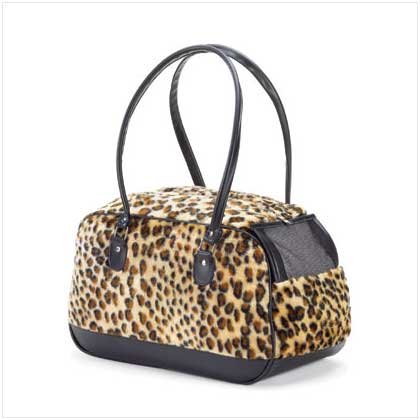 Leopard Print Pet Carrier - 37110