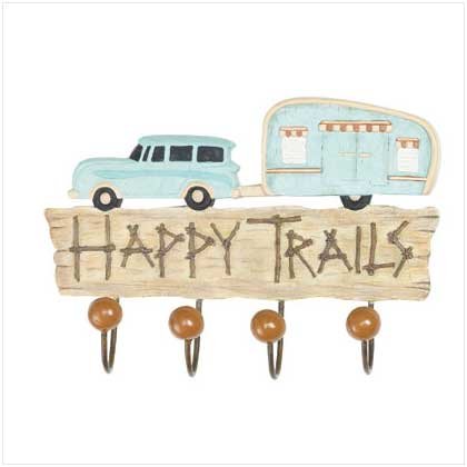 'Happy Trails' Wall Hook - 37200