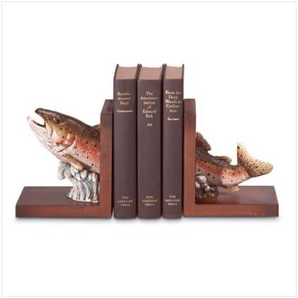 Jumping Trout Bookends - 35132