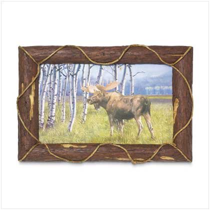 Moose Art Picture w/Frame - 37615