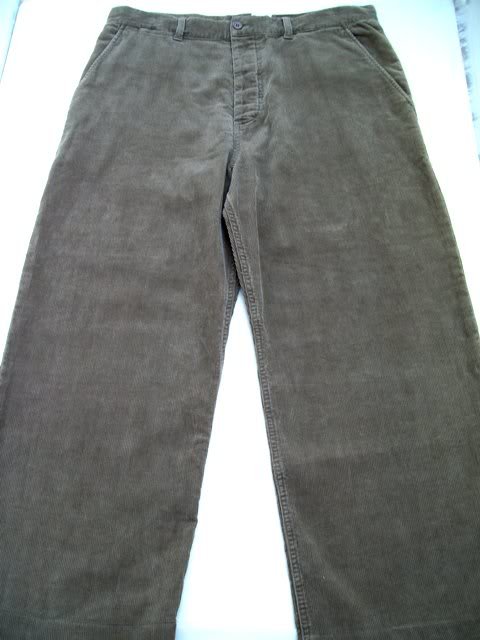 French Connection corduroy men cropped pants 36 X 26