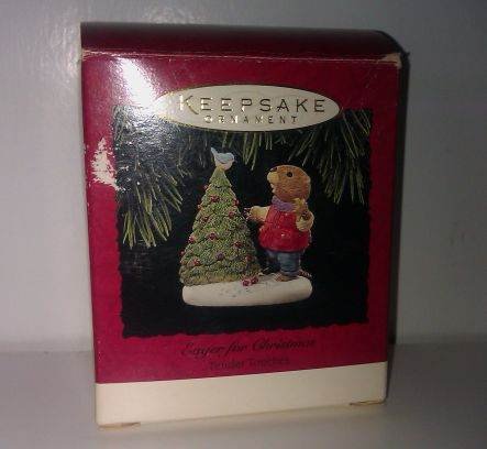 Eager for Christmas Hallmark Keepsake Ornament
