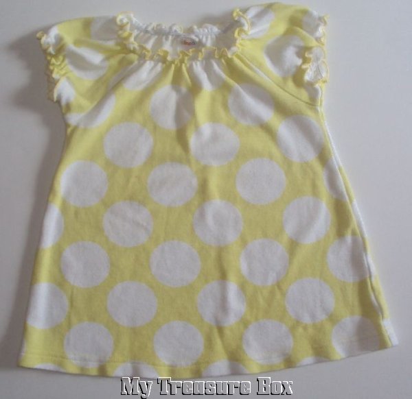 CIRCO 9 M Pale Yellow Dress with Dots