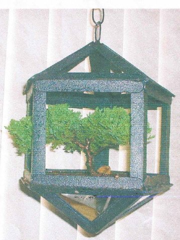 Black Brick Texture Planter