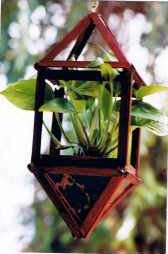 Hanging Wood Planter