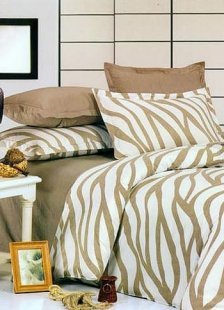 Classic Khaki Cotton Bedding Set