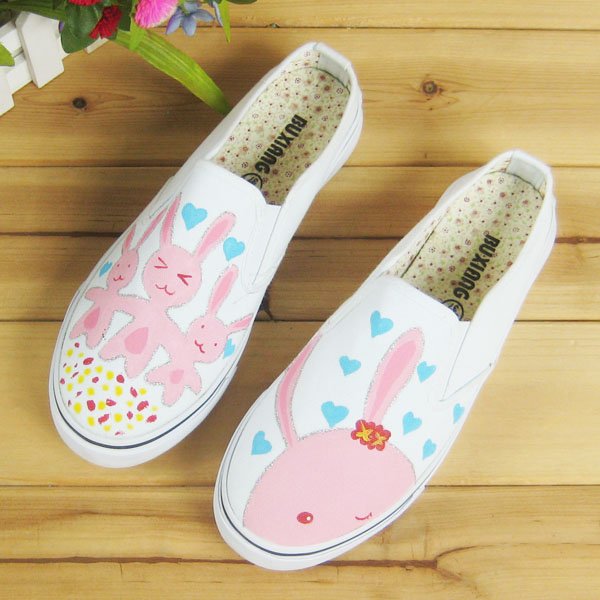 Low Cut Shoe Elastic Shoes Painting Shoes Jean Shoes Appreal Footwear Lady shoes Canvas Shoes Shoes