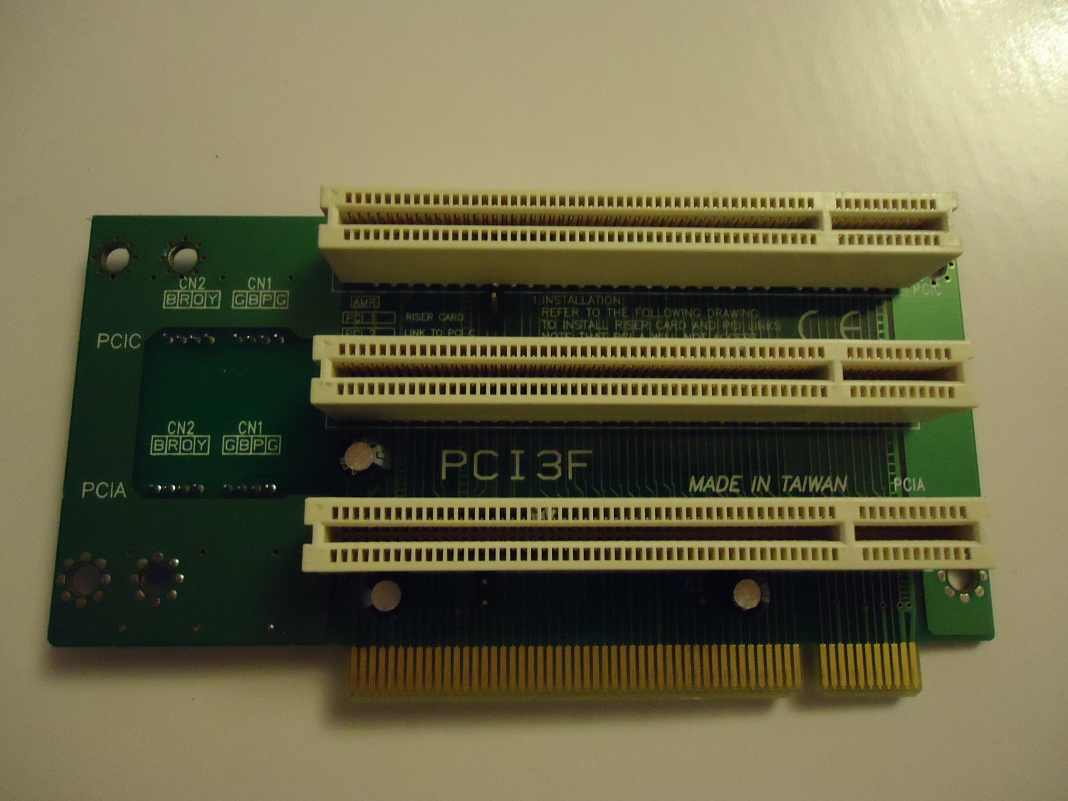 PCI3-F Riser Card (3x32BIT/33MHz) PCI Riser
