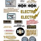 1980: Bonneville T140ES Decals - NTV DECALS - Triumph Bonneville Decal set 1980: Bonneville T140ES Decals - NTV DECALS - Triumph Bonneville Decal set