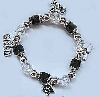 Graduation stretch charm bracelet - eg22