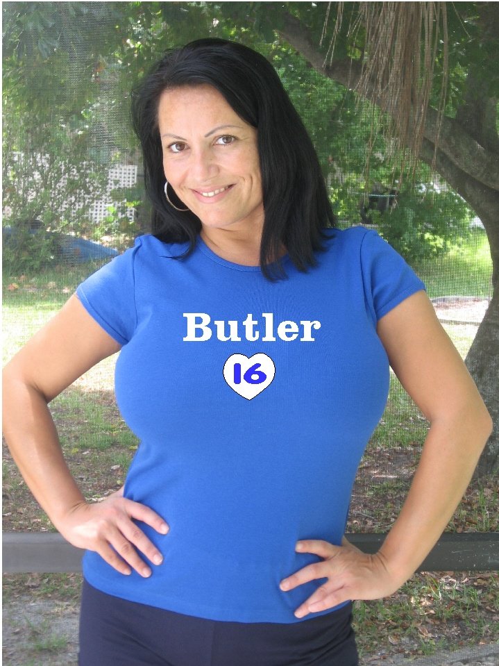 Womens "Billy Butler" Royals T Shirt Jersey S-XXL