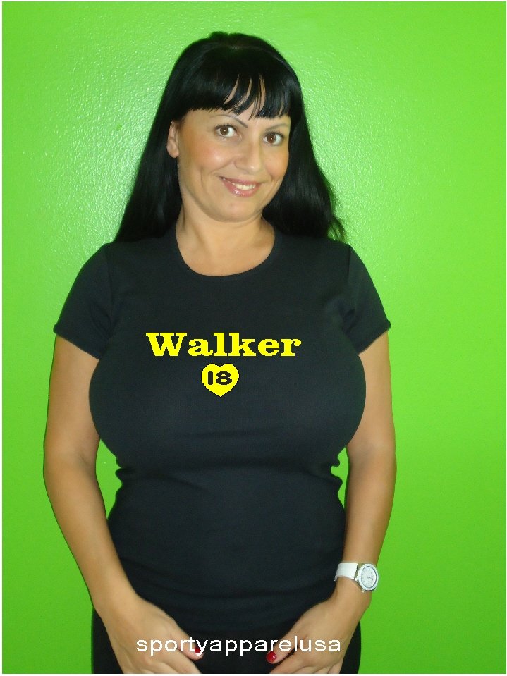 Womens "Neil Walker" Pirates T Shirt Jersey S-XXL