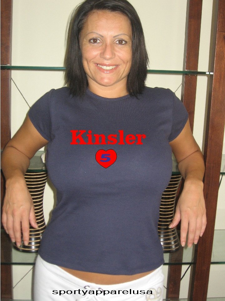 Womens "Ian Kinsler" Rangers T Shirt Jersey S-XXL