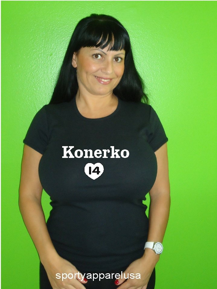 Womens "Paul Konerko" White Sox T Shirt Jersey S-XXL