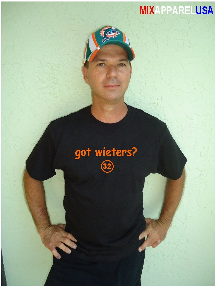 Mens "Got Wieters ?" Orioles T Shirt Jersey Matt S-XXL