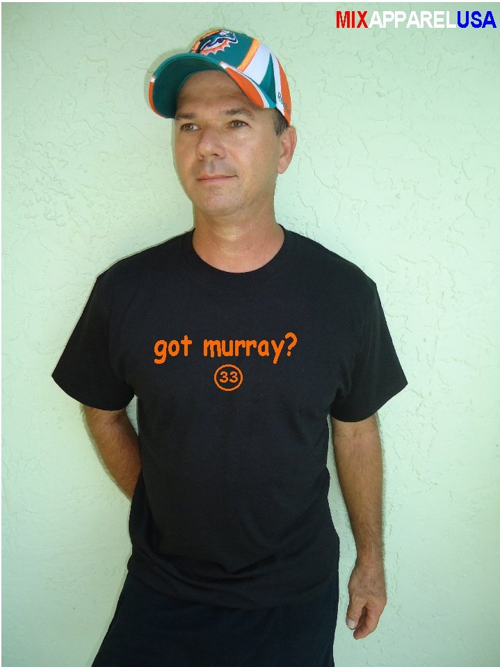 "Got Murray ?" Orioles Throwback T Shirt Jersey Eddie