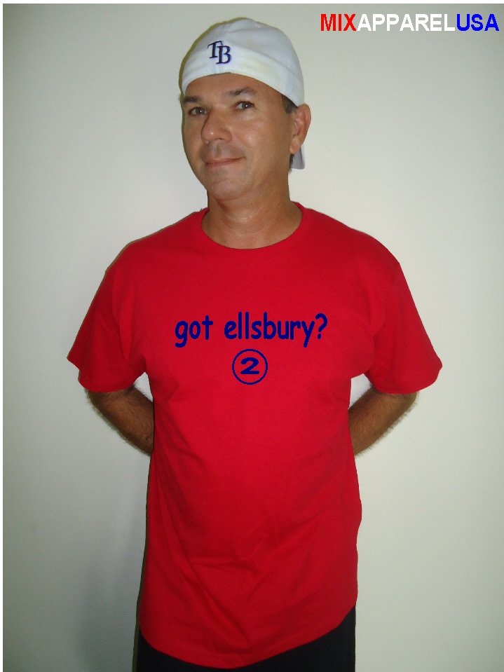 Mens "Got Ellsbury ?" Red Sox T Shirt Jersey Jacoby S-XXL