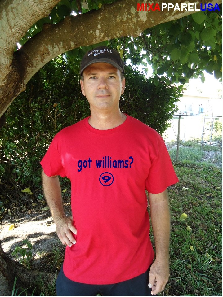 Mens "Got Williams ?" Red Sox Throwback T Shirt Jersey Ted