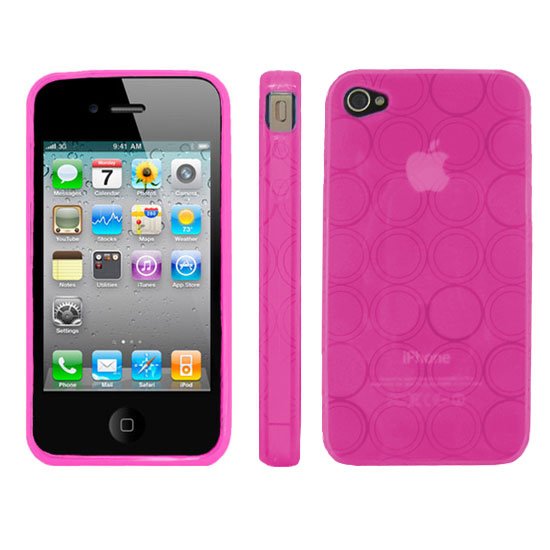 Kroo MAGENTA Flex Series for iPhone 4