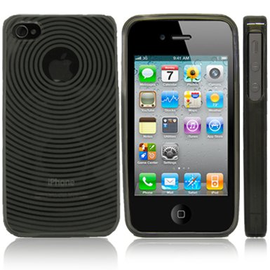 Kroo BLACK Target Flex Series for iPhone 4