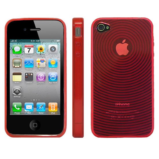 Kroo RED Target Flex Series for iPhone 4