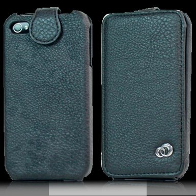 Kroo Black Coutour Case for iPhone 4