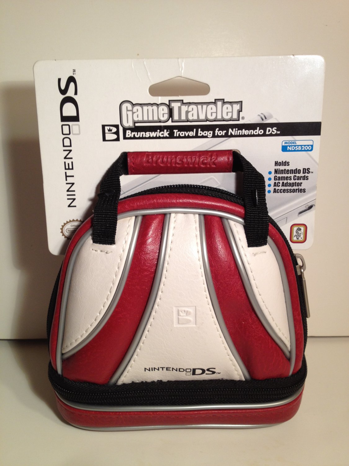 Nintendo DS Brunswick Travel Bag Unisex GameTraveler Red - Nintendo DS 