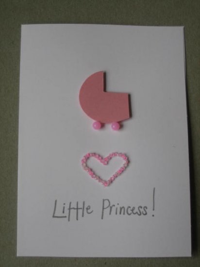 Handmade Card - New Born