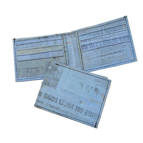 Light Blue Bifold Wallet